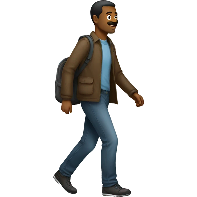 man walking  emoji