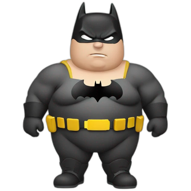 fat batman fatman emoji