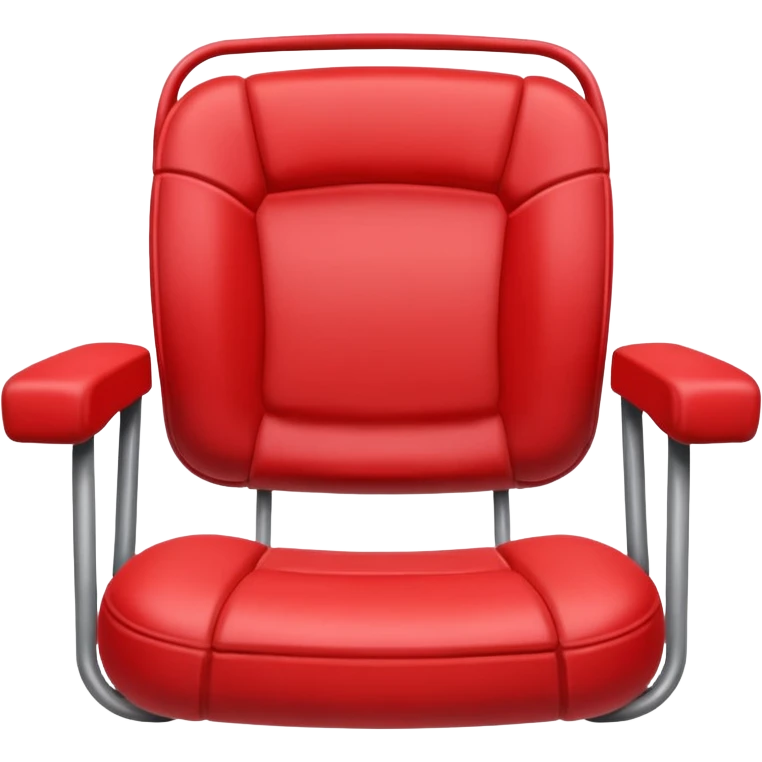 Generate an Airbnb category syle icon of a broken football seat emoji