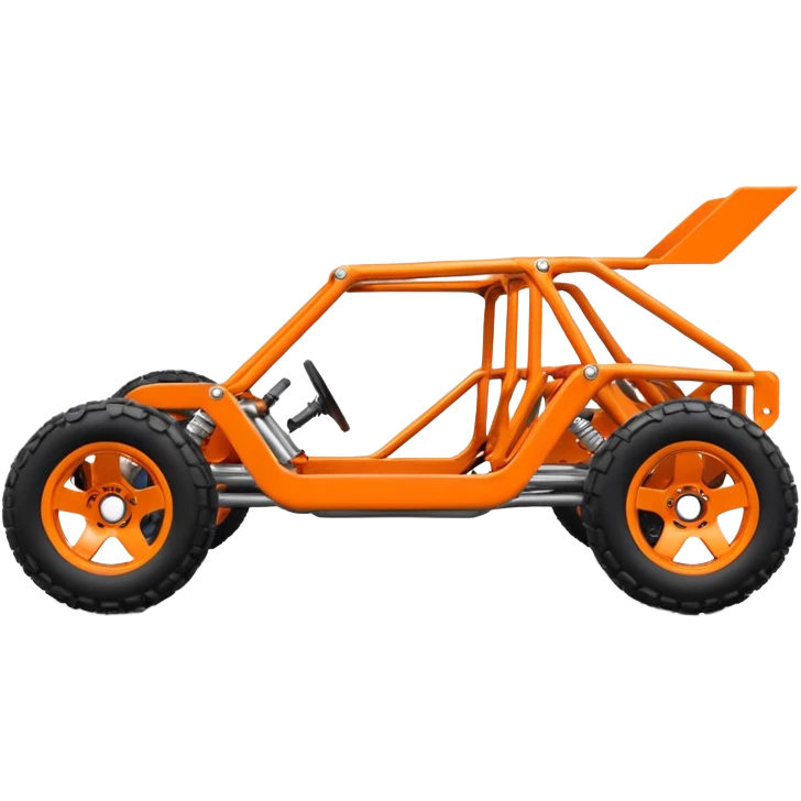 sae university mini baja  chasis emoji