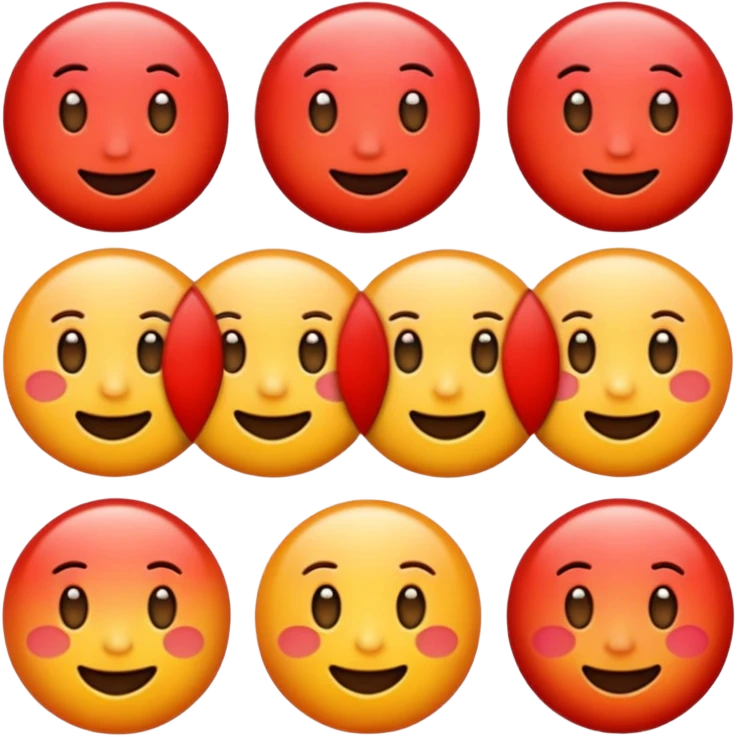 Emoji red emoji
