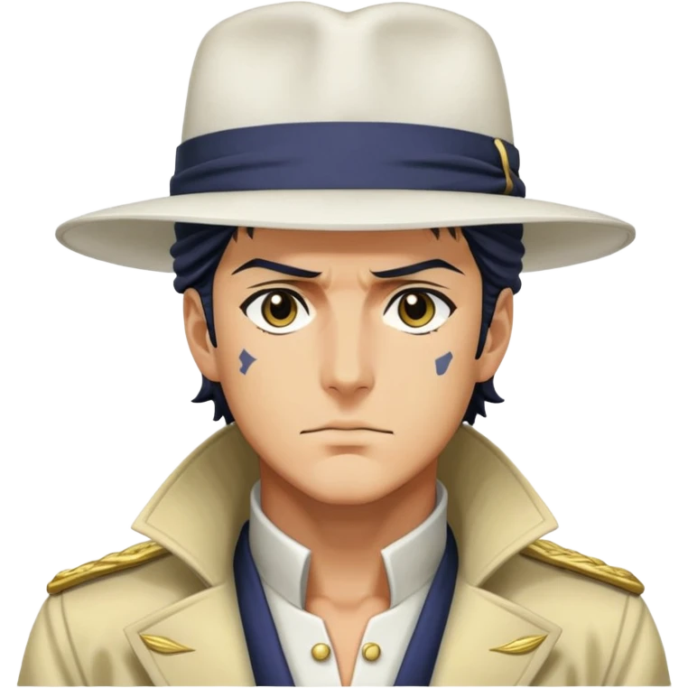 Jotaro from JoJo's bizarre adventure emoji