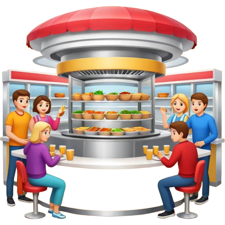 Self-service restaurants emoji