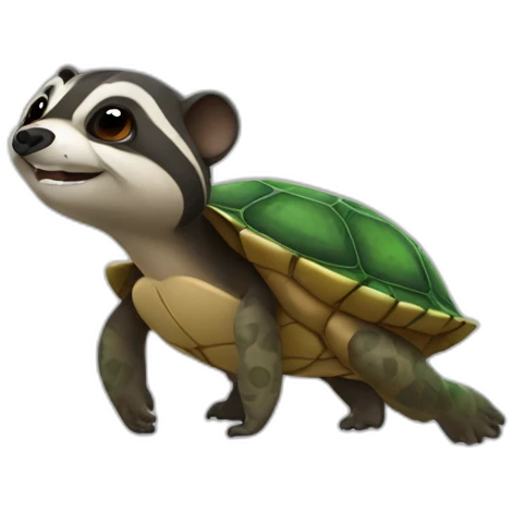 Racoon Turtle emoji