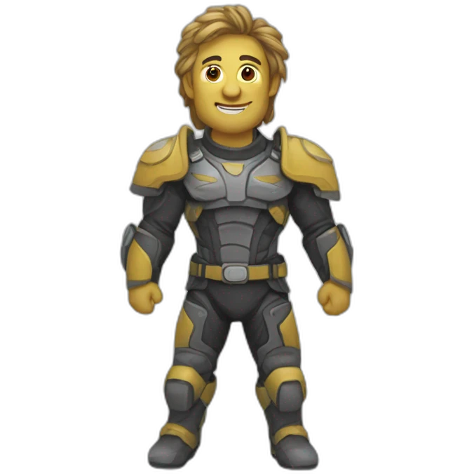Мопс с лапками emoji