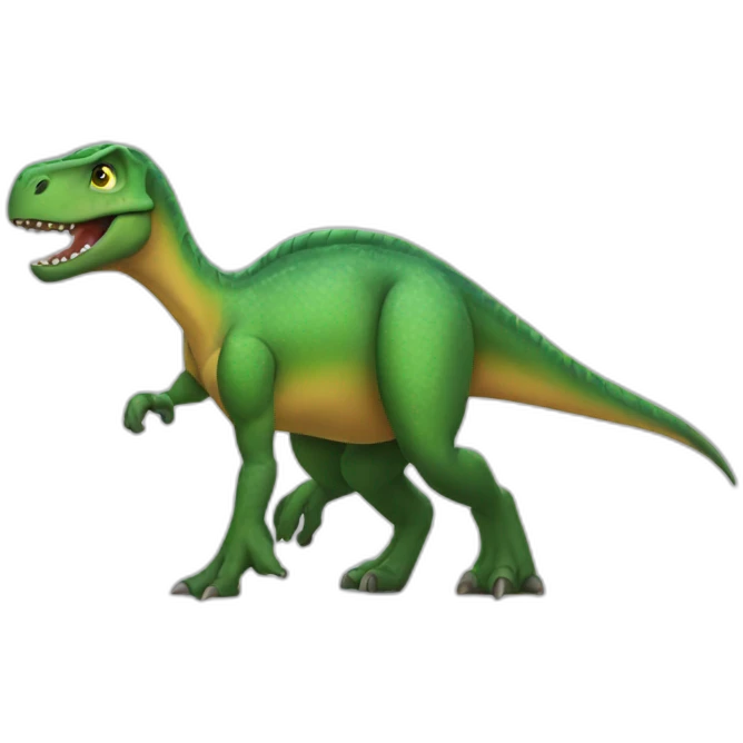 Dinosaur COOL emoji