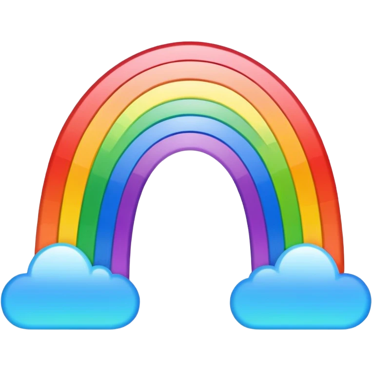 Reverse rainbow emoji