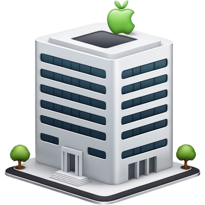 apple company building emoji
