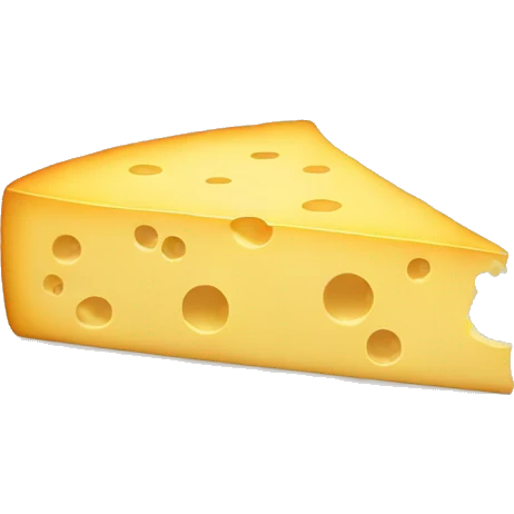cheese slice with hidden face emoji