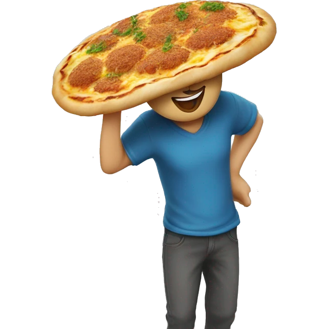 Lahmacun mit Käse emoji