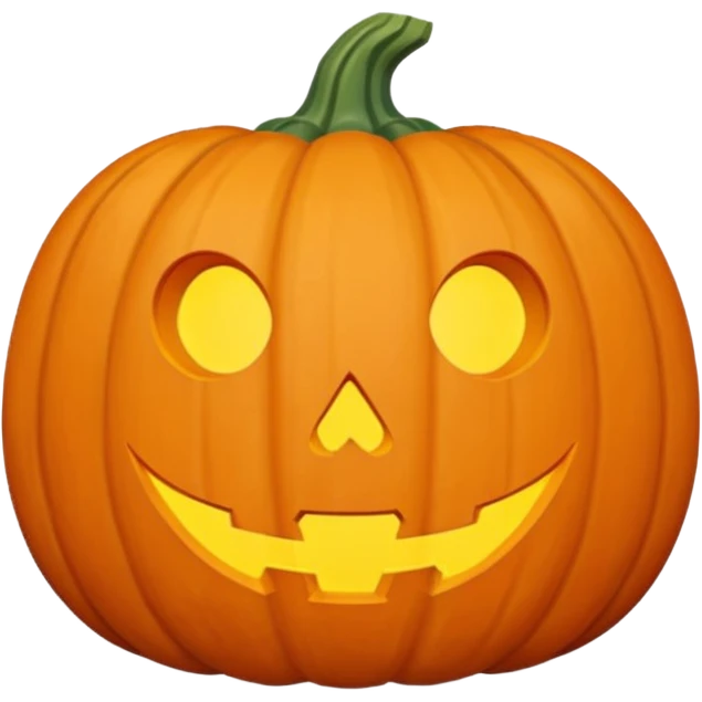 Halloween pumpkin pastel orange emoji