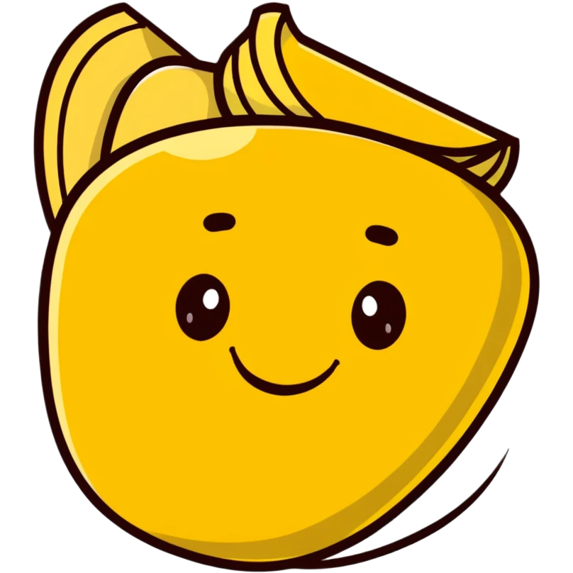 happy potato chip smiling joyfully emoji