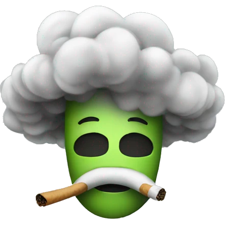 smoke emoji