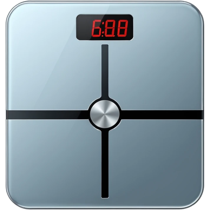 Digital weight scale emoji