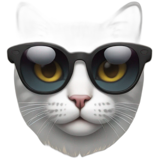 cat with sun glasses emoji