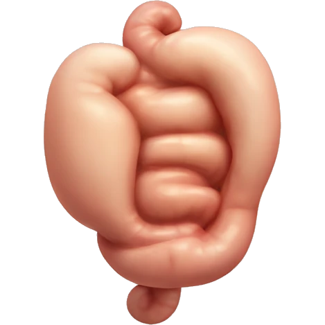 a human stomach  emoji