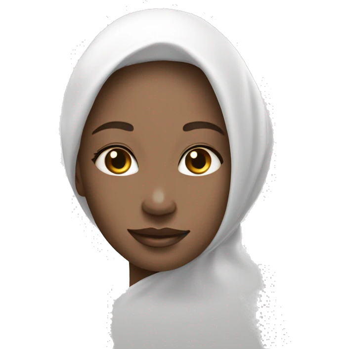 Skin Care packaging white emoji