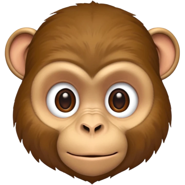 monkey profile view emoji