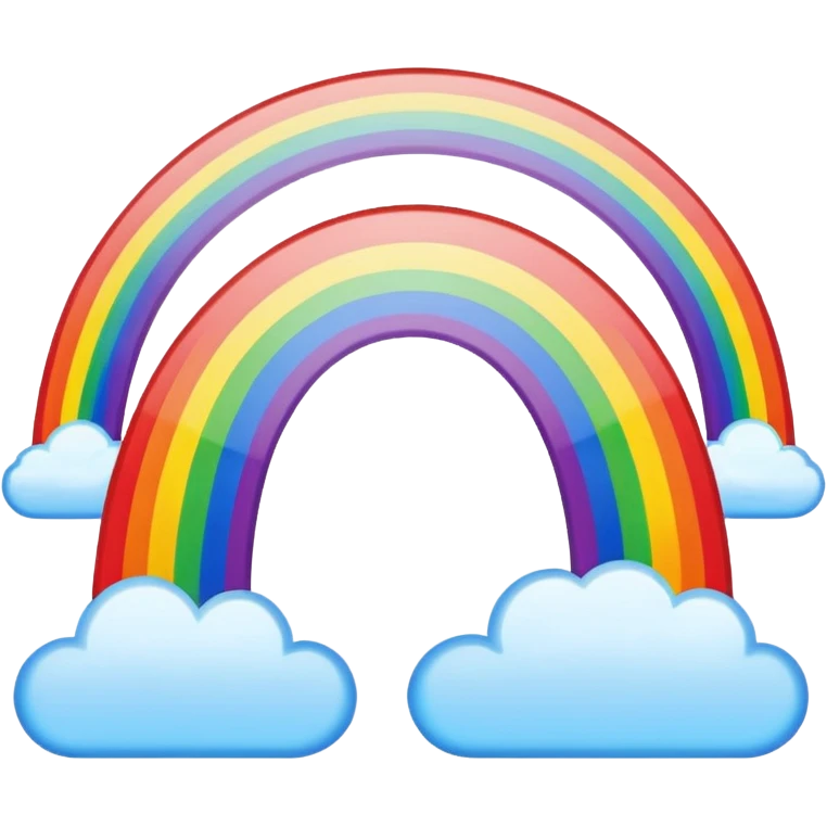 Bright Rainbow emoji