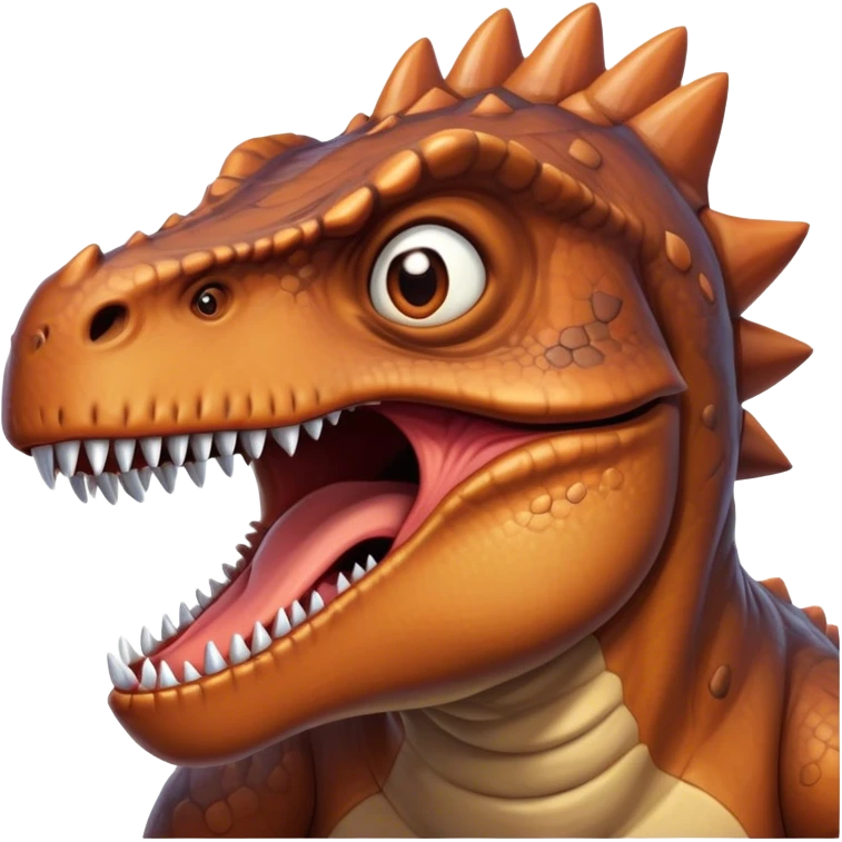 Angry dinosaur emoji