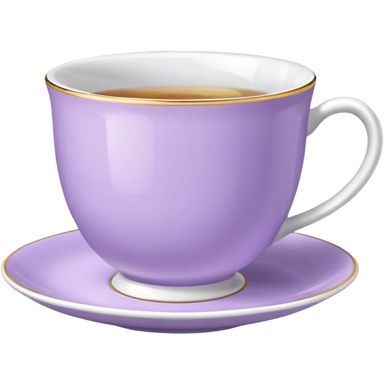 porcelain tea lilac emoji