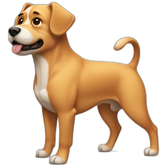 Dog musculation emoji