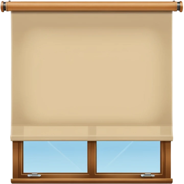 smooth tan roller blinds emoji
