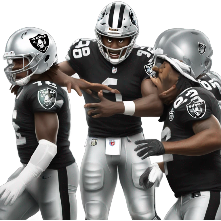 raiders beating eagles  emoji