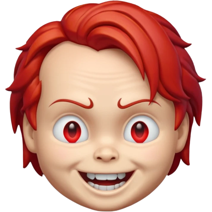 Un emojin de chuky emoji