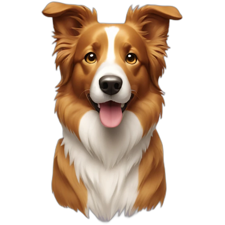 golden Border Collie emoji