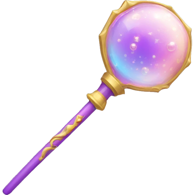galinda bubble wand emoji