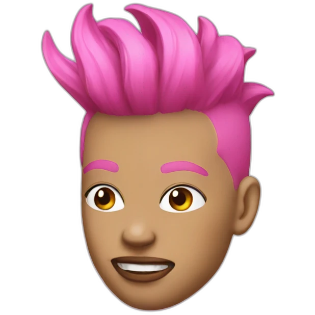 punk-pink emoji