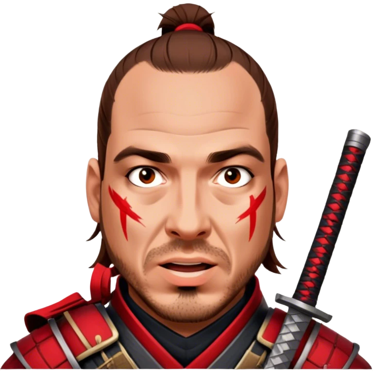 Battle-Ready Samurai emoji