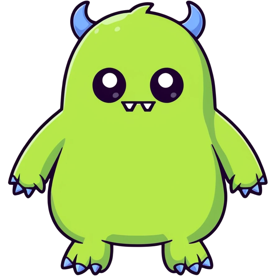 Monster emoji