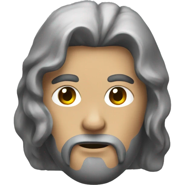 an iron emoji