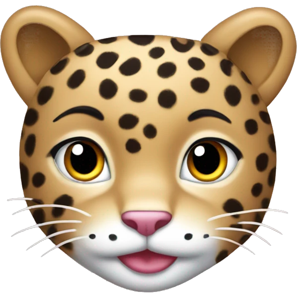 Leopard hello kitty  emoji