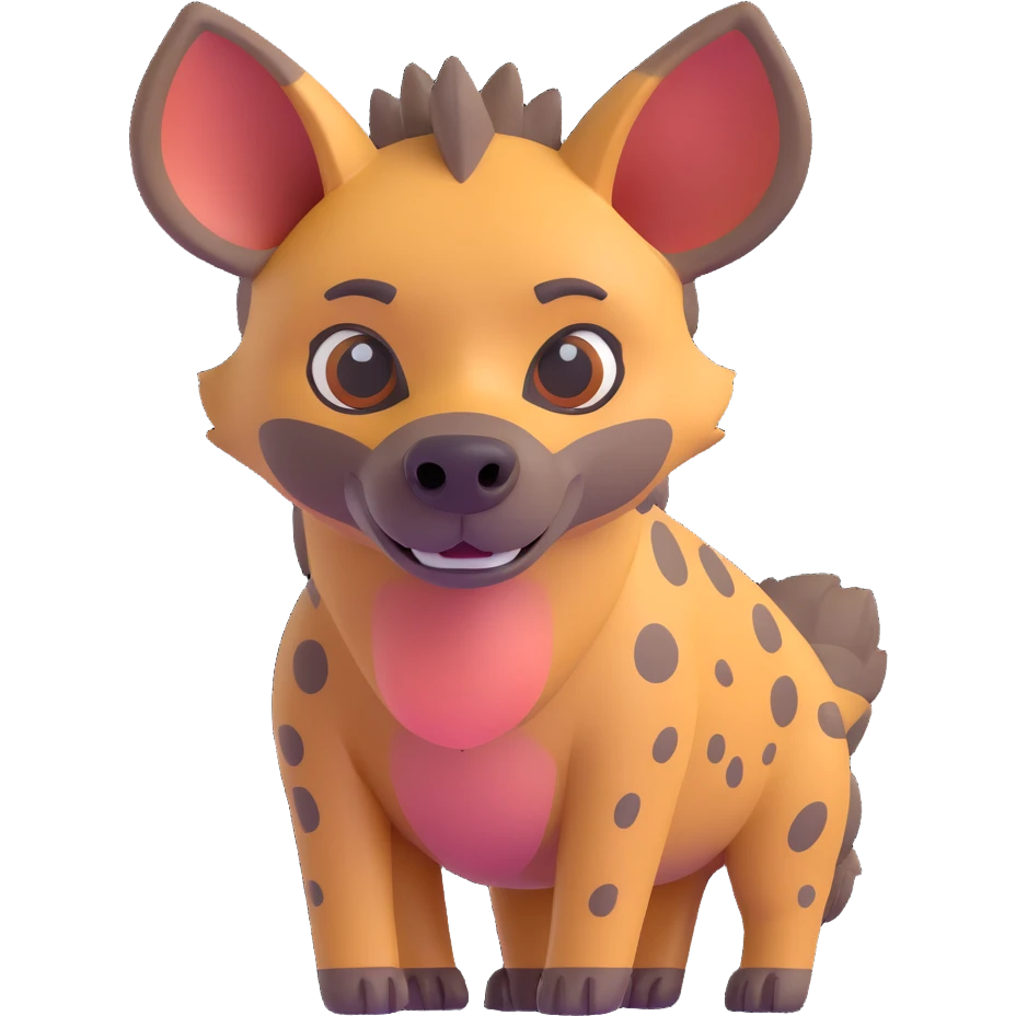 Realistic Hyena emoji