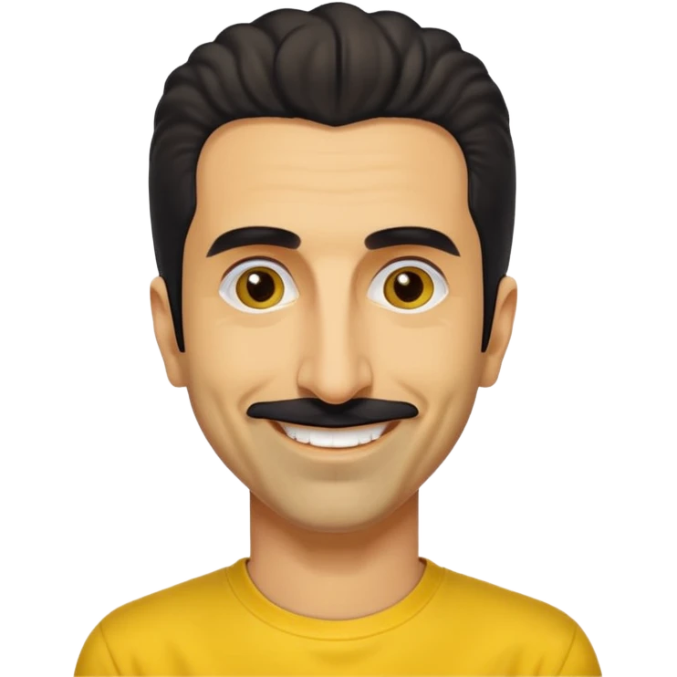 Serj Tankain yellow shirt emoji