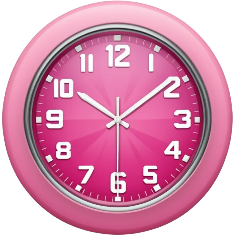 reloj de arena rosado emoji