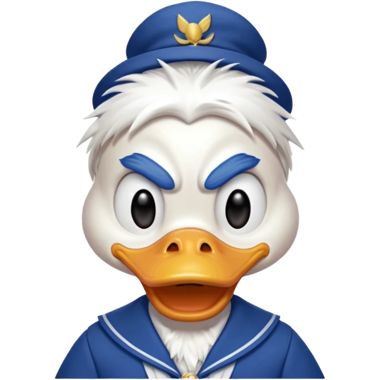Donald the duck emoji