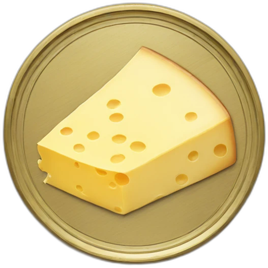 10 yen coin cheese emoji