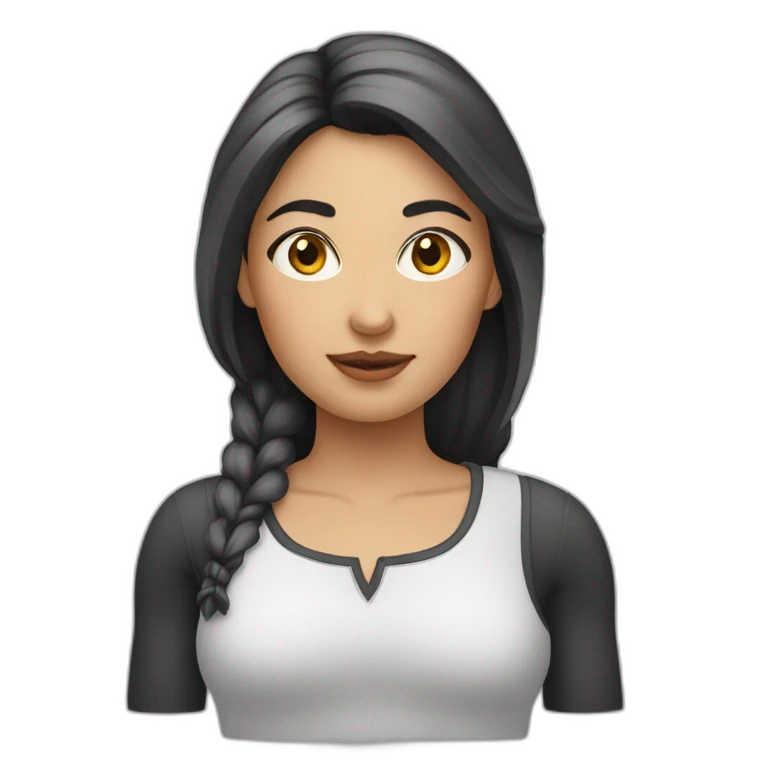 femme-avec-une-grosse-poitrine emoji