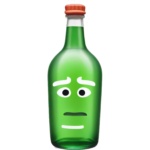 Soju bottle emoji