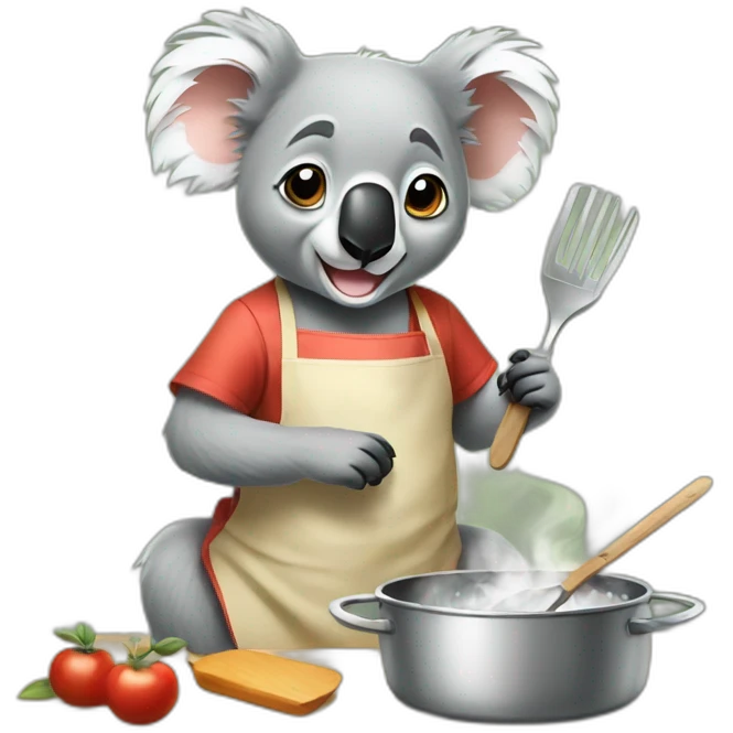 koala cooking loclac emoji