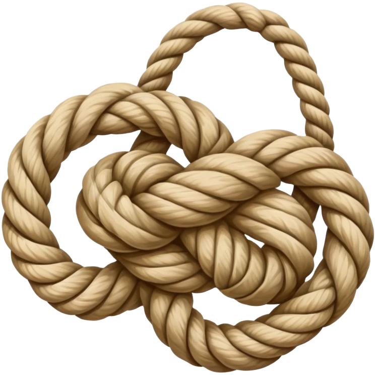 simple knot emoji