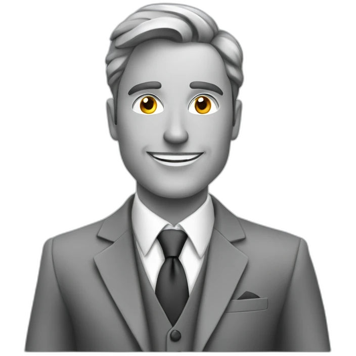 Posh-man-with-gray-suit-and-200-euro-bill emoji