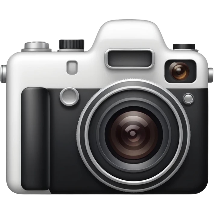 white camera emoji