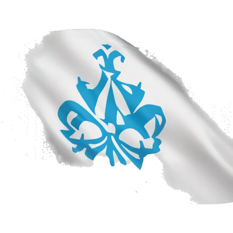 Olympique de Marseille soccer flag emoji