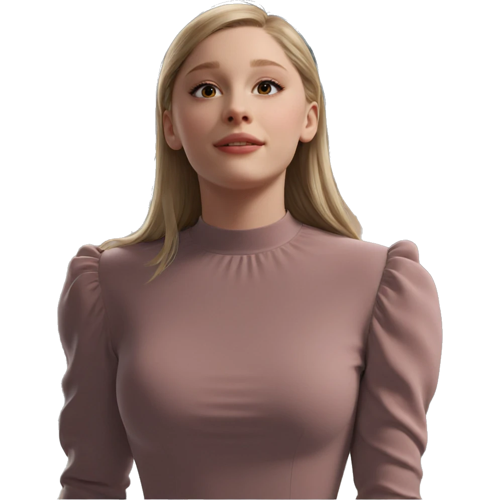 dreamy girl in soft focus emoji