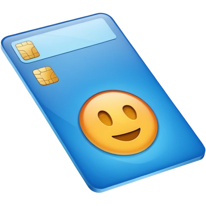 plastic card emoji